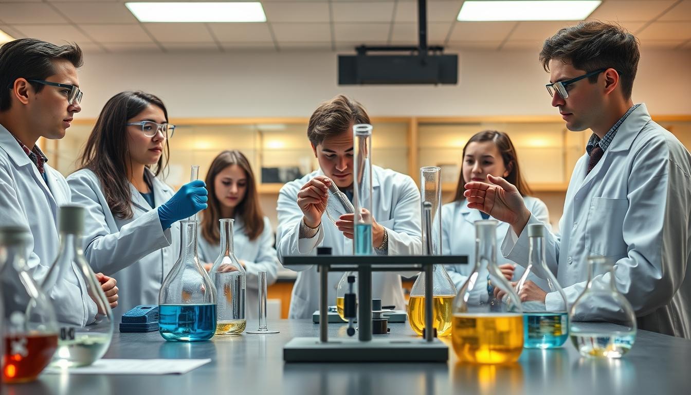 Student preparing for exams with study materials