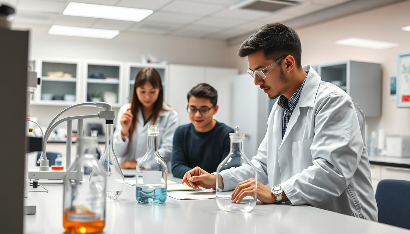 Student using online courses for flexible education